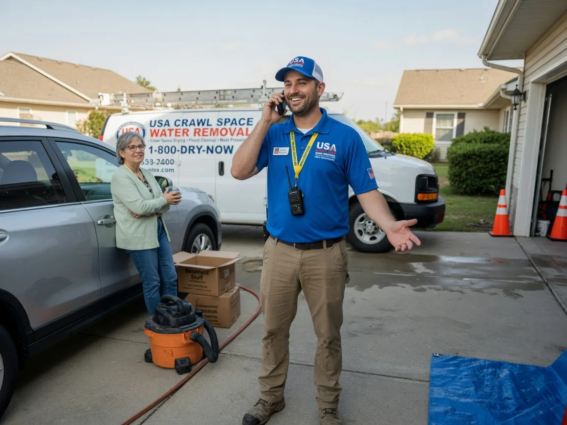 Crawl Space Water Removal Tatamy, PA FAQs